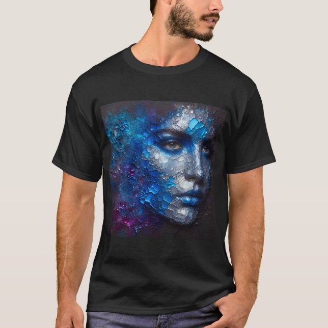 T-shirt With An Art Expression -45 (Front)