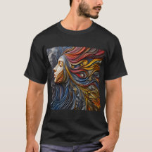 T-shirt With An Art Expression -6