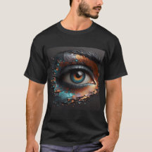 T-shirt With An Art Expression -8