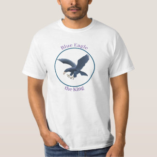 T-shirt with Blue Eagle Encircled