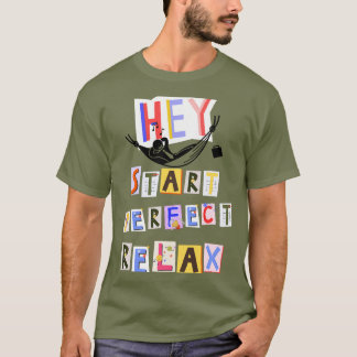 T-Shirt with colourful writing