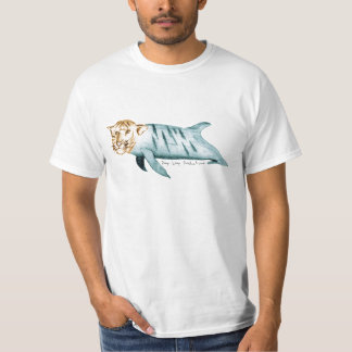 T-Shirt with Dolphin Kitty & Camera Logo on Back