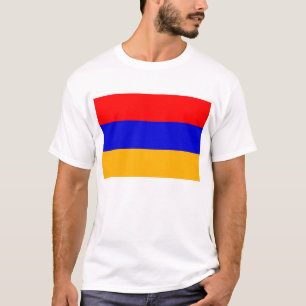T Shirt with Flag of Armenia