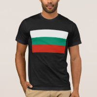 T Shirt with Flag of Bulgaria