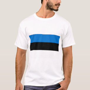 T Shirt with Flag of Estonia