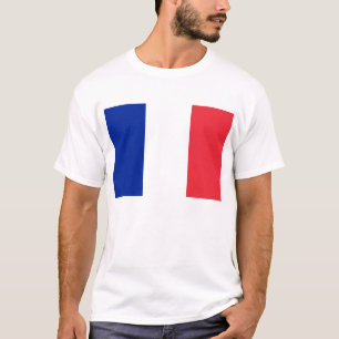 T Shirt with Flag of France