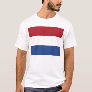 T Shirt with Flag of Netherlands
