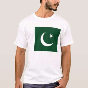T Shirt with Flag of Pakistan