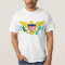 T Shirt with Flag of Virgin Islands USA