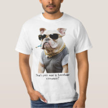 T-shirt with funny print