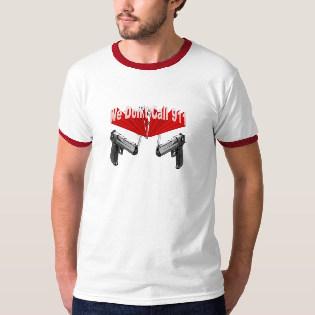 T-Shirt with Guns (Front)