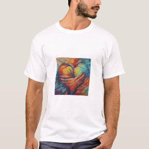T-shirt with "Hearty Hugs"
