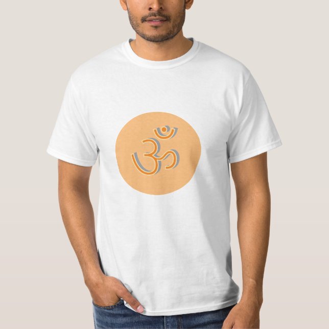 T-Shirt with om or AUM  (Front)