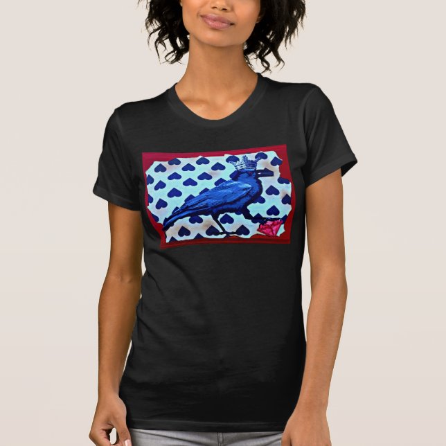 T-Shirt with original art "Raven Queen" (Front)