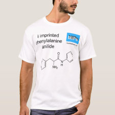 Shirt featuring the template Phenylalanine anilide