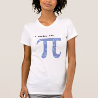 T-shirt with Pi Recipe - Math Humour