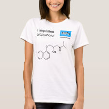 Shirt featuring the template Propranolol