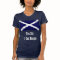 T-Shirt with Scottish flag Yes Sir I Can Boogie