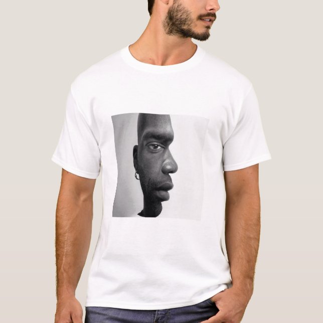 T Shirt with Two-Sided Men (Front)