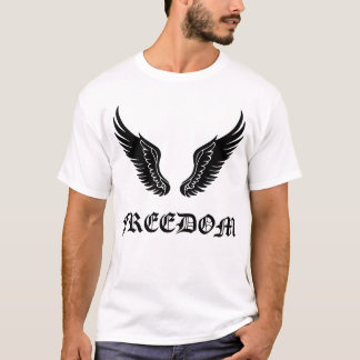 T-shirt with wings print