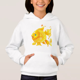 T-Shirt with yellow Pisces