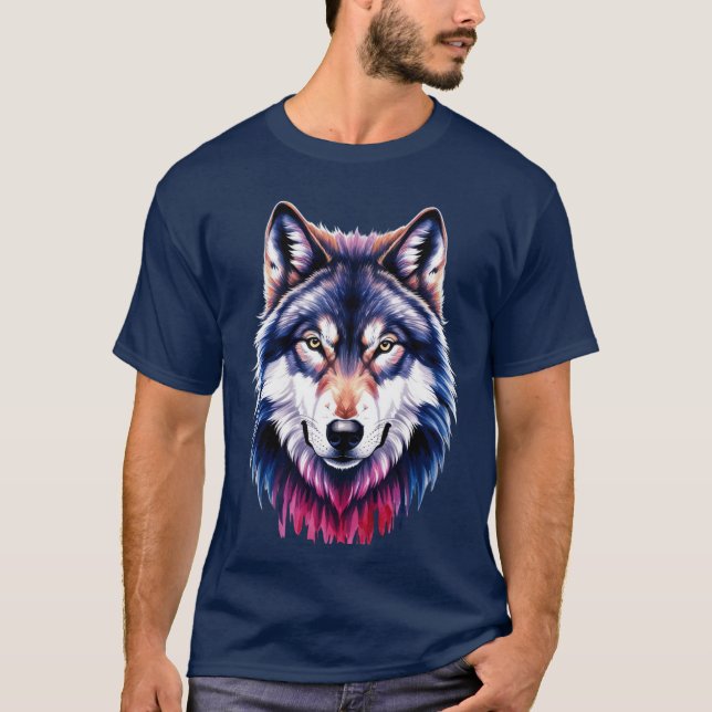 T-shirt wolf  (Front)