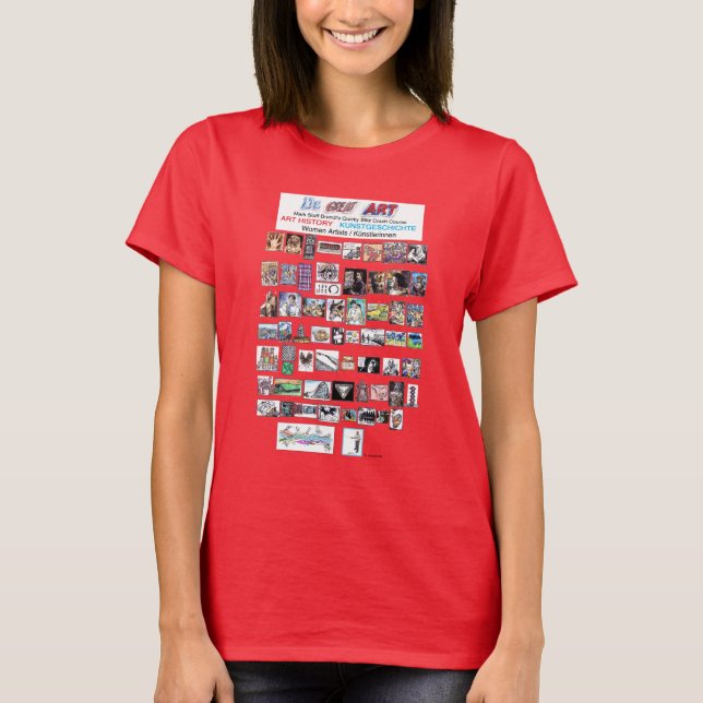 T-Shirt Women Art History Complete (Front)