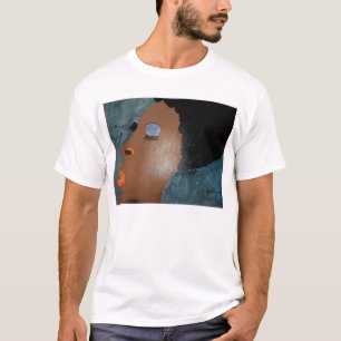 t-shirt women black african american afro