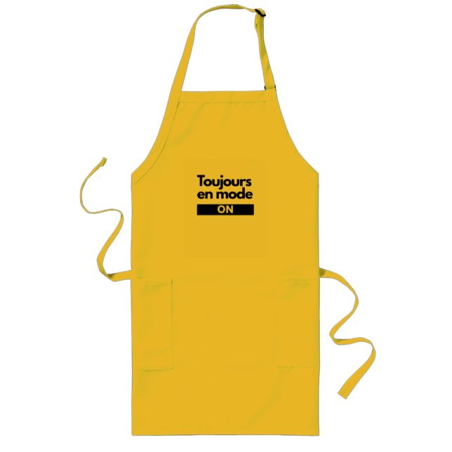 T- shirt women  long apron (Front)