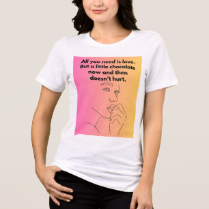 T-shirt women Tri-Blend shirt
