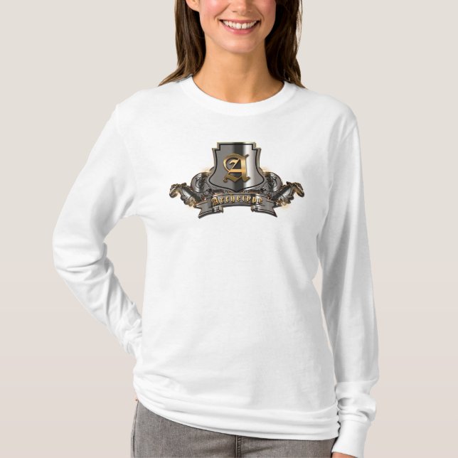 T-Shirt (Women's) Long Sleeve, Basic (Front)