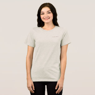T-Shirt Women's style design Tri-Blend Shirt