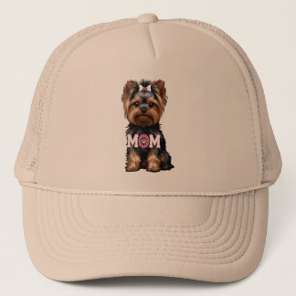 T-Shirt Yorkie Mom Trucker Hat