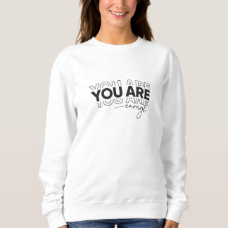 T Shirt You Are Enough shirt Inspirational Typogra