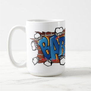 T-ShirtBART" Urban Graffiti Art - Breaking Through Coffee Mug