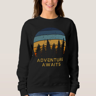 T-ShirtCamping funny slogan Camper Outdoor Tent Sweatshirt