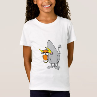 T-Shirtgray bull with a ring in his nose. T-Shirt