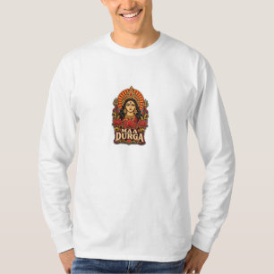 T-ShirtMaa Durga Hindu Goddess Vintage T-Shirt Des