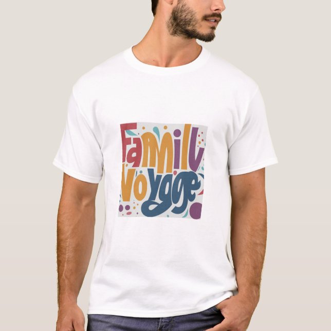 T-ShirtMulticolor Family Voyage Tee (Front)