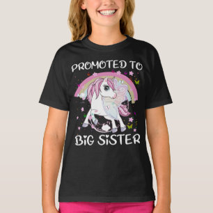 T-ShirtPromoted to Big Sister Unicorn cute T-Shirt