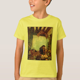T-Shirts: Alchemist and His Gold by Edmund Dulac T-Shirt