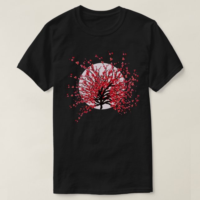 T Shirts Cherry Blossom sakura Japan's (Design Front)