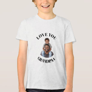T-Shirts Custom Grandpa Photo Gift
