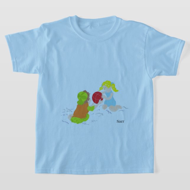 T-shirts : Day at The Beach (Laydown)