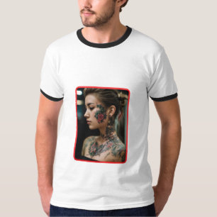 T-Shirts Featuring Enchanting Girl Portraits!"
