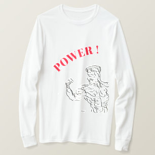 T-Shirts Men's : The Power's On