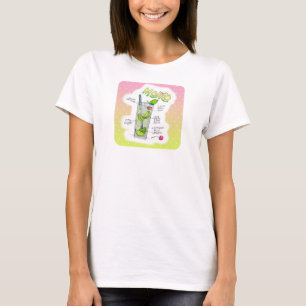 T-SHIRTS - MOJITO RECIPE COCKTAIL ART