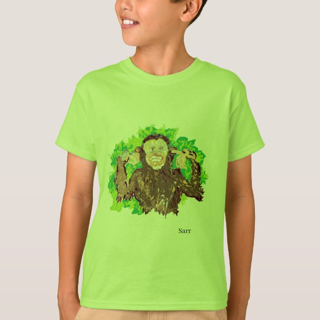T-Shirts :  Monkey of a Day (Front)