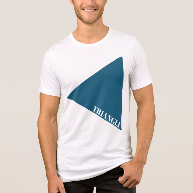 T-Shirts - Triangle Abstract (Front)
