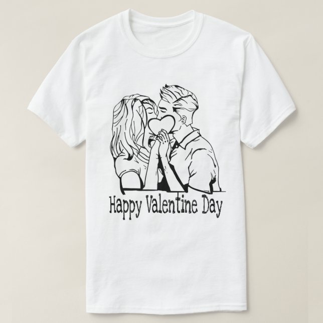 T-shirts valentine day (Design Front)